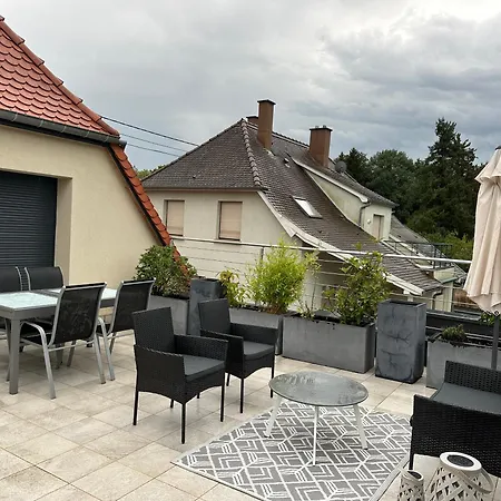 Moderne Grande Terrasse Appartement Molsheim